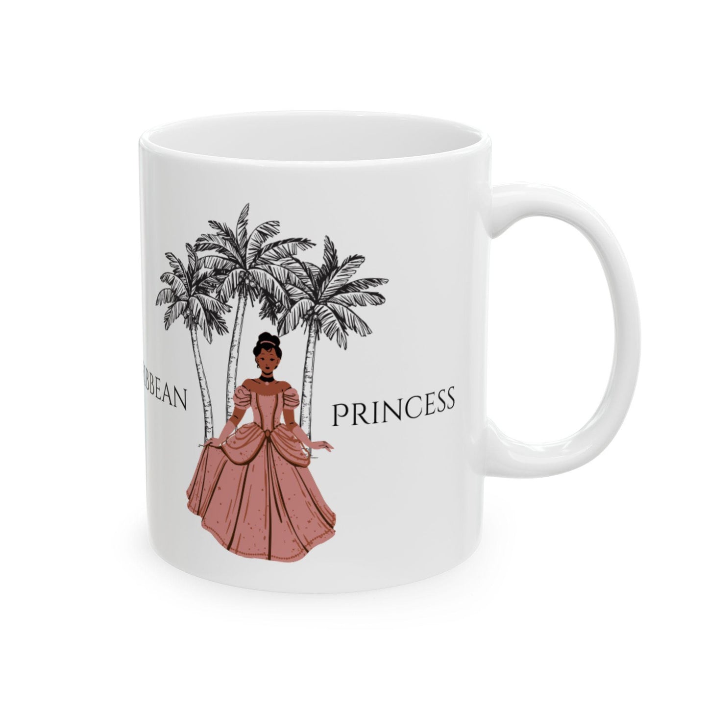 Caribbean Princess Ceramic Mug, (11oz, 15oz)