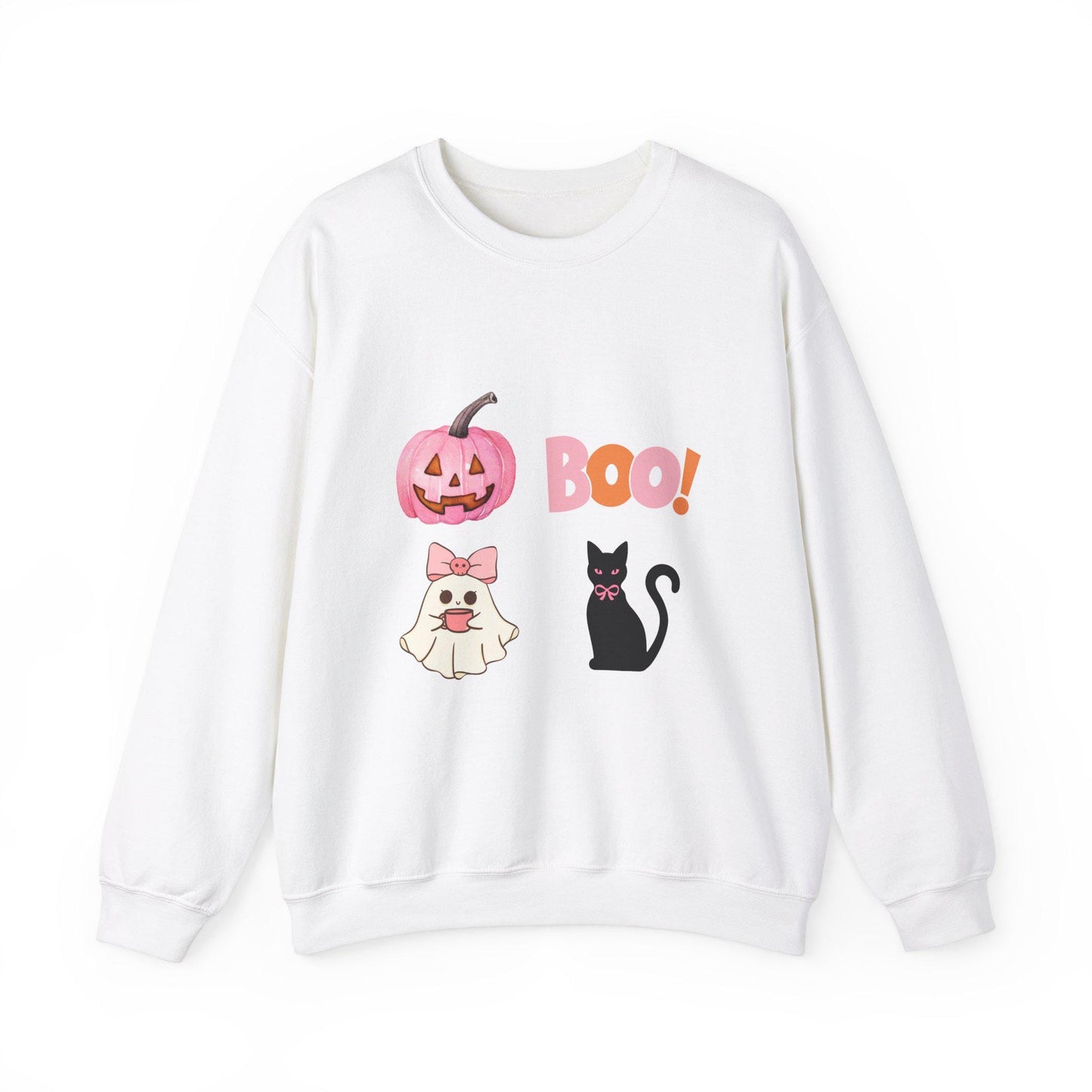 Pink Coquette Halloween Unisex Heavy Blend™ Crewneck Sweatshirt