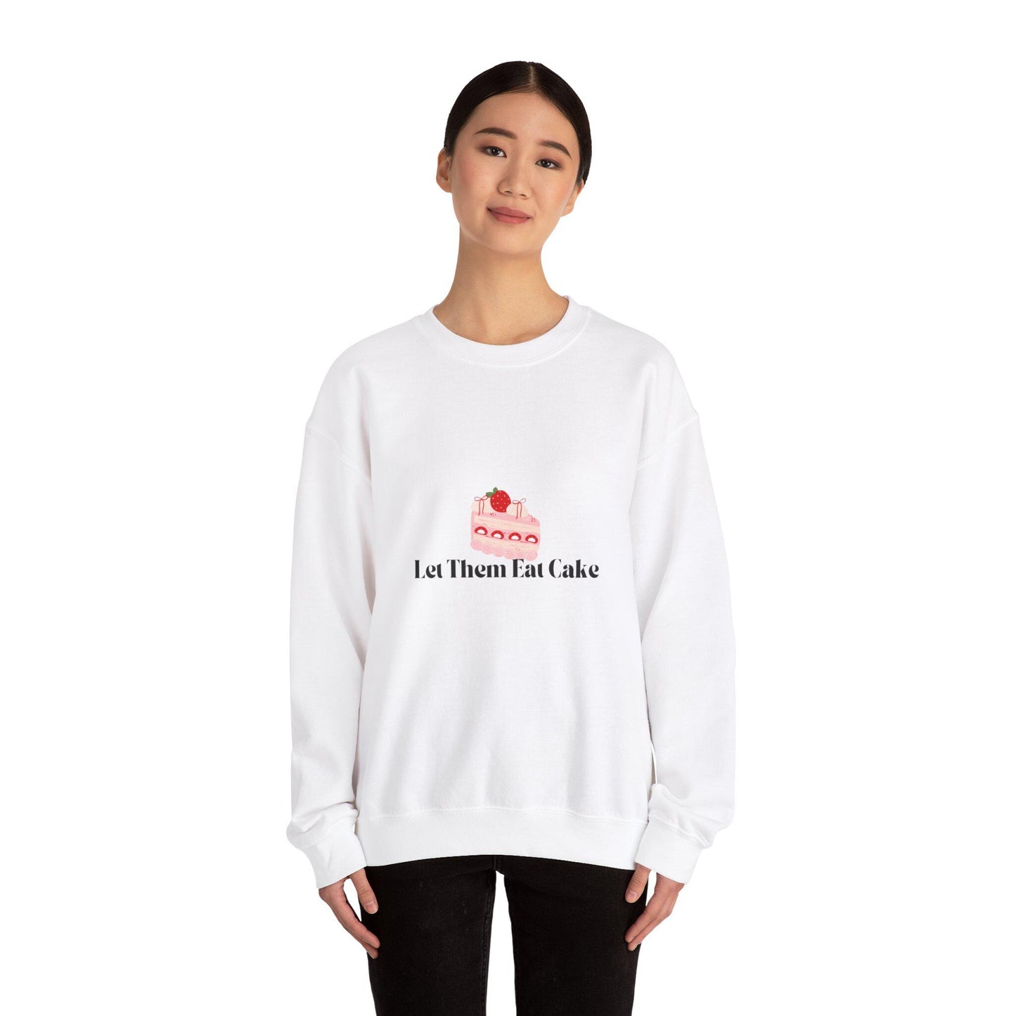 Let Them Eat Cake Unisex Heavy Blend™ Crewneck Sweatshirt