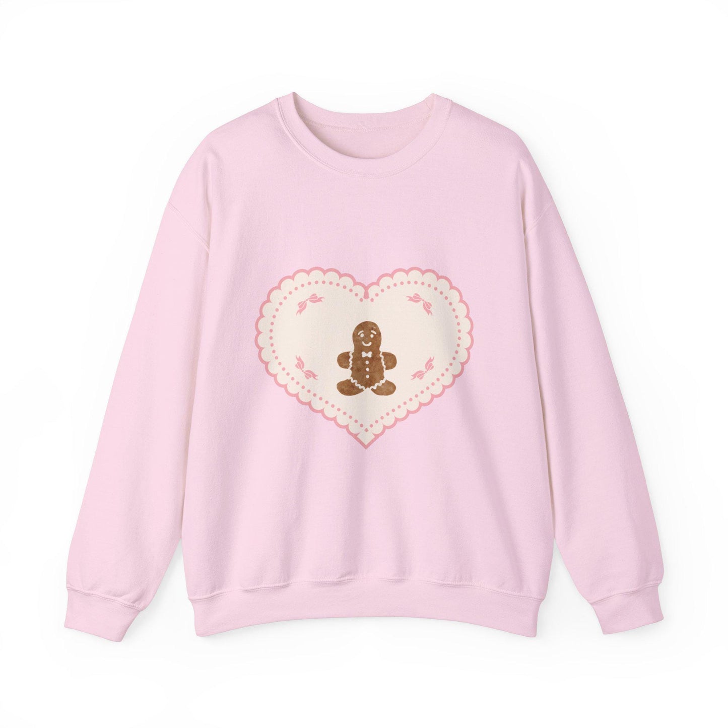 Gingerbread Cookie Christmas Sweatshirt, Holiday Crewneck Jumper for Winter Festivities, Xmas Gingerbread Man Sweater, Festive Sweatshirt,