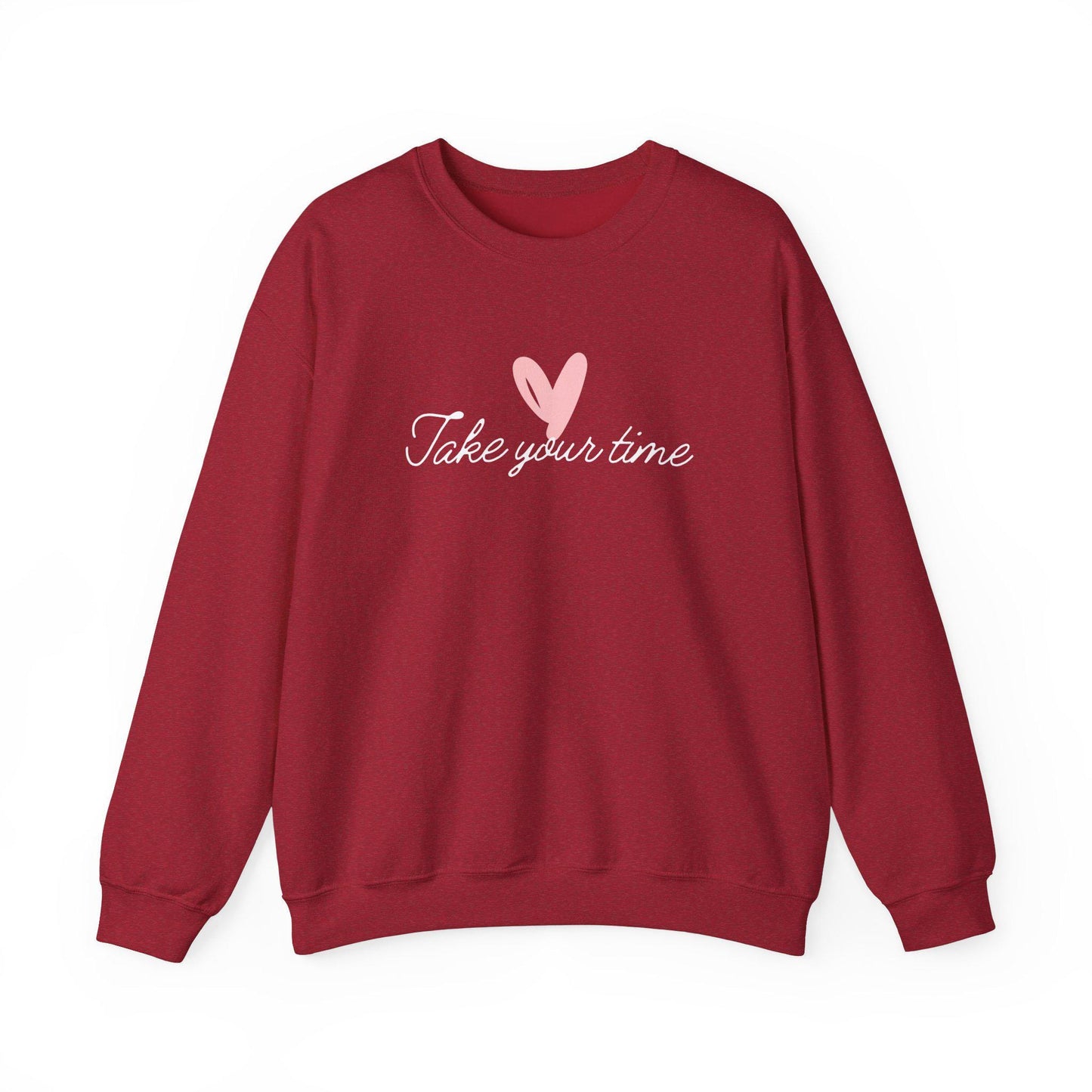 Self Love Crewneck Sweatshirt - Unisex Heavy Blend™, Cozy Jumper, Self Care Pullover, Comfy Sweater, Relaxation Gift