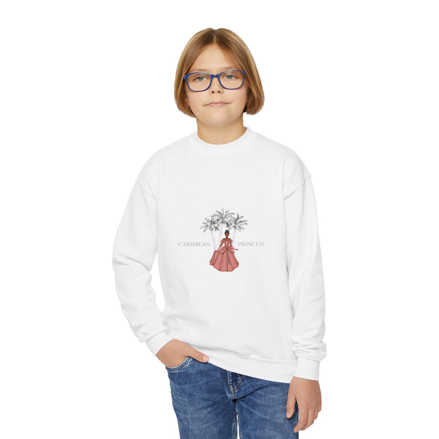 Youth Caribbean Princess Crewneck Sweatshirt