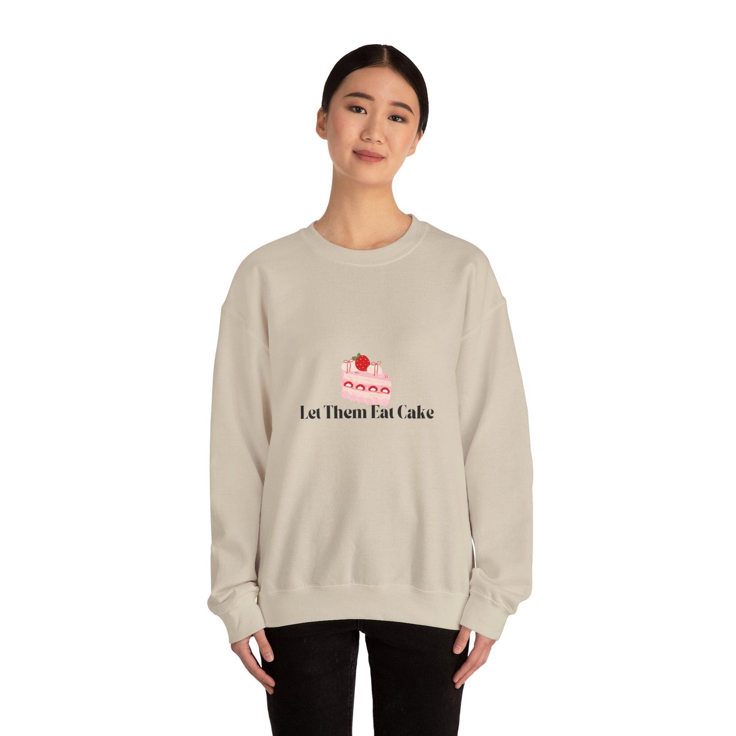 Let Them Eat Cake Unisex Heavy Blend™ Crewneck Sweatshirt