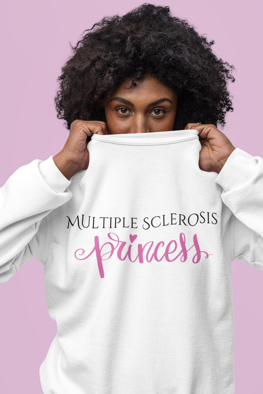 Multiple Sclerosis Princess Unisex Heavy Blend™ Crewneck Sweatshirt