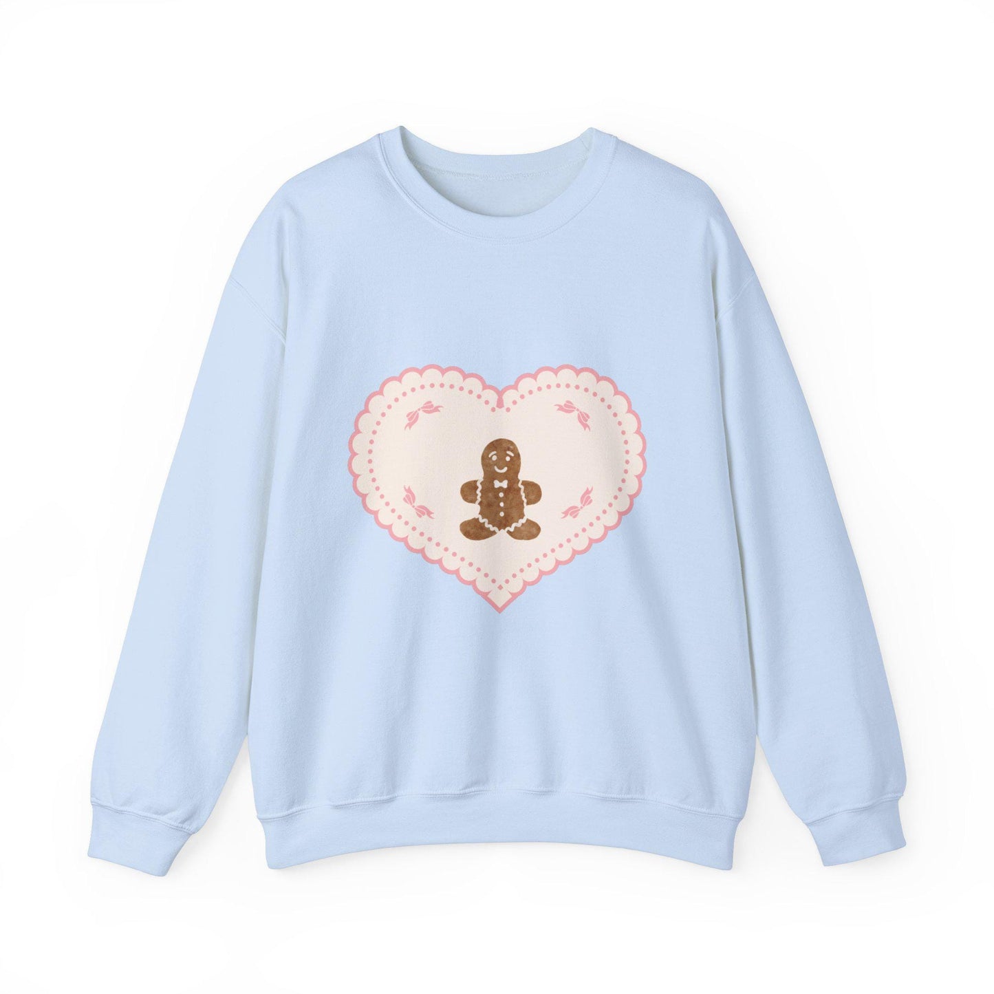 Gingerbread Cookie Christmas Sweatshirt, Holiday Crewneck Jumper for Winter Festivities, Xmas Gingerbread Man Sweater, Festive Sweatshirt,