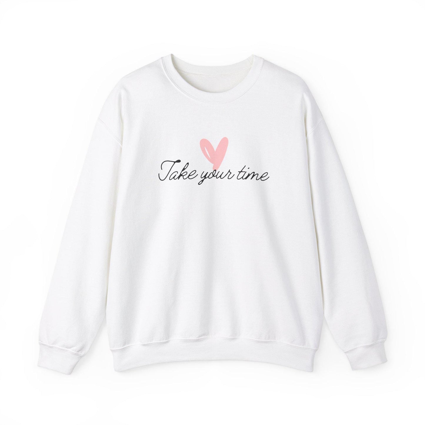 Self Love Crewneck Sweatshirt - Unisex Heavy Blend™, Cozy Jumper, Self Care Pullover, Comfy Sweater, Relaxation Gift