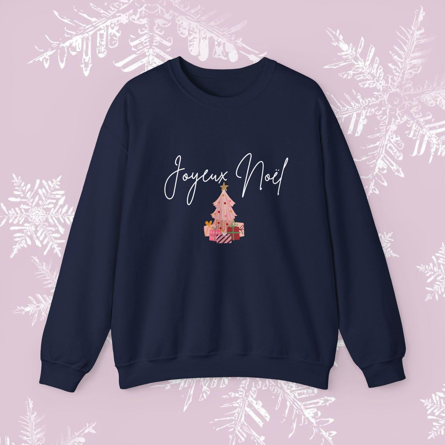 French Merry Christmas Crewneck joyeux Noël Sweatshirt, Holiday Xmas Jumper, Unisex Pullover, Festive Winter Sweatshirt, Gift for Family